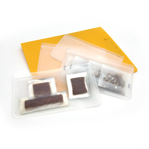 Food Grade Seal Vacuum Silicone Storage Bags Waterproof Silicone Storage Bag Food Reusable Silicone Storage Bags