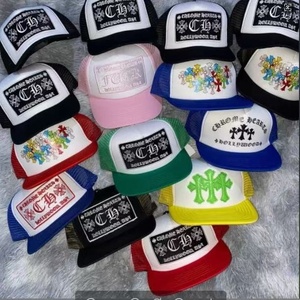 Casquette Trucker à Visière Plate en Coton, Style Américain Sportif et Tendance, Nouvelle Collection Été, pour Couples, Chapeau <span class=keywords><strong>de</strong></span> Soleil, En Stock, Vente en Gros - Product Image 2