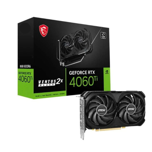 Graphics Card GeForce RTX 4060 Ti VENTUS 2X BLACK 8G Gaming Video Card Graphics Card RTX 4060 Ti Gpu