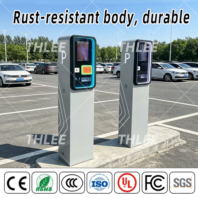 Waterproof Intelligent Parking Management System, Parking Self-service Payment Booth, Automatic Payment Machine