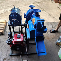 Nouveau moulin à céréales SXV diesel/essence 4/7 CV pour le broyage, le décorticage et le moulinage du riz, du blé et des céréales