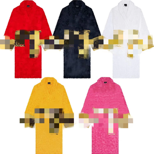 Accappatoio da <span class=keywords><strong>Donna</strong></span> di Lusso in Puro Cotone Jacquard <span class=keywords><strong>Pigiama</strong></span> Allure con Chiusura a Vita Elasticizzata Termico per uno Stile Estivo Notturno - Product Image 1