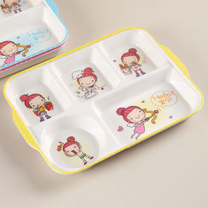 Placas divisorias de melamina sin BPA al por mayor, pedidos al por mayor para uso en Cafetería - Product Image 4