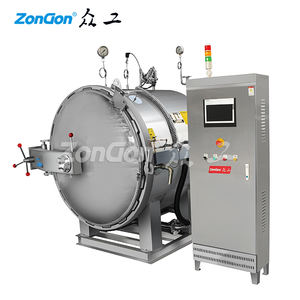 Sterilizzatore industriale dell'autoclave del vapore del fungo in scatola - Product Image 3