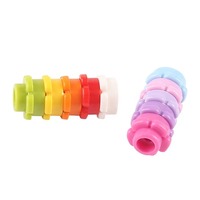 24866 fleur brique 5 pétales bricolage Moc bloc jouet accessoires pièces blocs de construction fleurs