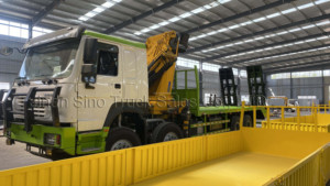 Nuevo 2024 China Sino Howo plataforma 30 toneladas hidráulica plegable articulada grúa montada en camión de construcción con cabrestante 20t - Product Image 2