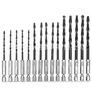 Mr <b>Drill</b> 15Pc Hex Shank Twist <b>Drill</b> Set 3mm 4mm 5mm High Speed Steel For Wood Metal Cutting - Product Image 4