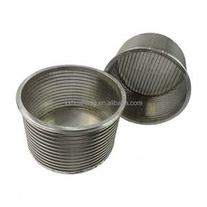 Customized Size Metal Wire <b>Mesh</b> for 304/316 Wedge-Shaped Wire Filter Cartridge for Liquid Filtration - Product Image 1