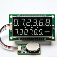 Module d'affichage LCD TFT personnalisé à 8 chiffres, haute luminosité (1500 nits), 320x240, interface SPI, gris/noir, blanc, 3,3 V/5 V, pour calculatrice