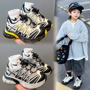 2025 primavera autunno nuove <span class=keywords><strong>scarpe</strong></span> da Sole morbide per ragazzo Sneakers da <span class=keywords><strong>bambina</strong></span> in rete traspirante <span class=keywords><strong>scarpe</strong></span> da <span class=keywords><strong>basket</strong></span> per bambini chiusura con lacci - Product Image 1