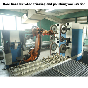 Máquina robótica de afiar e rebarbarbar facas, lixar e polir peças de cobre, totalmente automática, com válvulas - Product Image 5