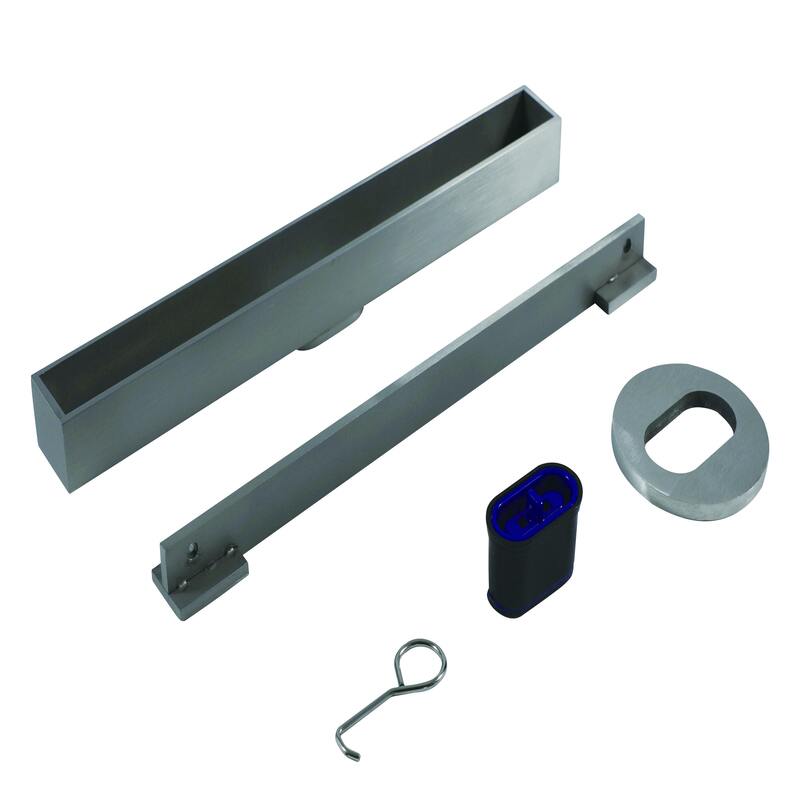 brushed stainless steel