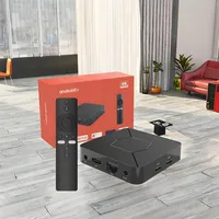 MORTAL Q5 Plus Android 14 TV Stick 4K Boîtier Smart TV 2GB+16GB Lecteur Multimédia IPTV Double WiFi Commande Vocale