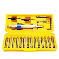 Ensemble de boîte à outils de matériel voiture ménage étau clé tournevis combinaison ensemble d'outils