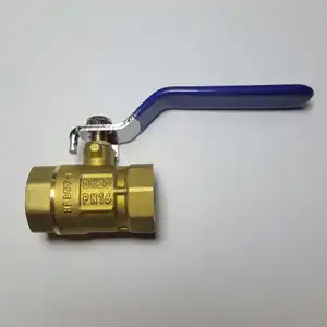 RCV Series 3/4-in Brass FPT Full Port Ball Valve With Locking Handle