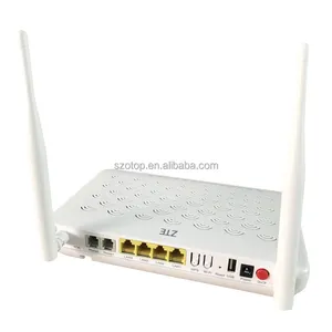FTTH Fiber Optic ZTE F660W V5.2 4GE 2TEL USB WIFI GPON ONU ONT Router English Version