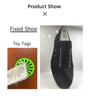 Épingles d'étiquetage en plastique OEM de 25 mm sans agrafes pour vêtements, chaussures, étiquettes de vêtements, personnalisables