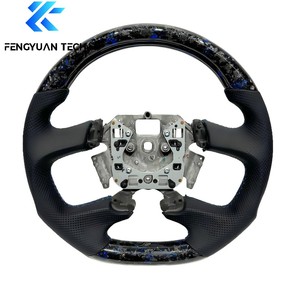 <span class=keywords><strong>Volante</strong></span> <span class=keywords><strong>Deportivo</strong></span> Personalizado <span class=keywords><strong>para</strong></span> <span class=keywords><strong>Falcon</strong></span> FG/Ba/XR6, Estilo Racing, de 3 Radios, en Fibra de Carbono Forjada y Cuero, con Agarre de 40MM - Product Image 5