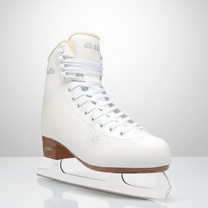COUGAR Scarpe da Pattinaggio su Ghiaccio in Vera Pelle per Ragazze, Modello MB002 per Gare su Pista, Inverno/Primavera/Autunno - Product Image 1