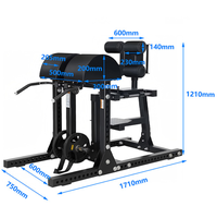 Chaise romaine professionnelle, banc d'hyperextension, extension dorsale, entraîneur abdominal, des jambes et des hanches, équipement de fitness pour salle de sport