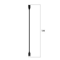 Cargador USB-C para Garmin Venu 2 Plus/ Fenix 8 7S 7X 6S 6X 5S 5X Plus 7, Cable de Carga con Sincronización de Datos Solar Sapphire para Relojes Inteligentes