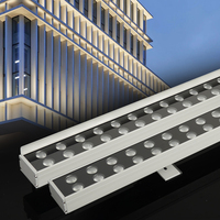 Lámpara LED Lineal RGB para Exteriores de Alta Luminosidad con Clasificación IP66, Estilo Moderno, para Hoteles y Edificios