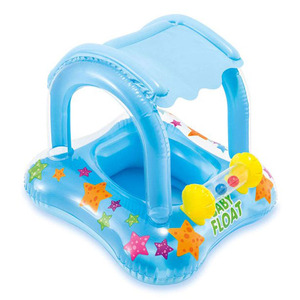 Phao Trẻ Em Màu Xanh Bể Bơi Bơm Hơi Kiddie Tube <span class=keywords><strong>Raft</strong></span> - Product Image 1