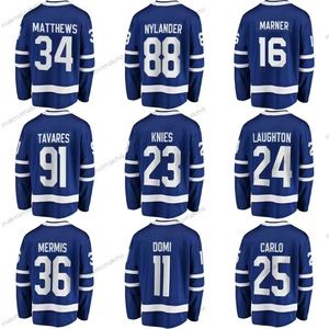 2025 kanada dikişli nefes buz hokeyi Jersey Nylander Matthews Marner takım hokey üniforma - Product Image 1