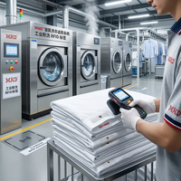 Étiquette RFID anti-abrasion UHF longue portée pour serviettes, draps et uniformes