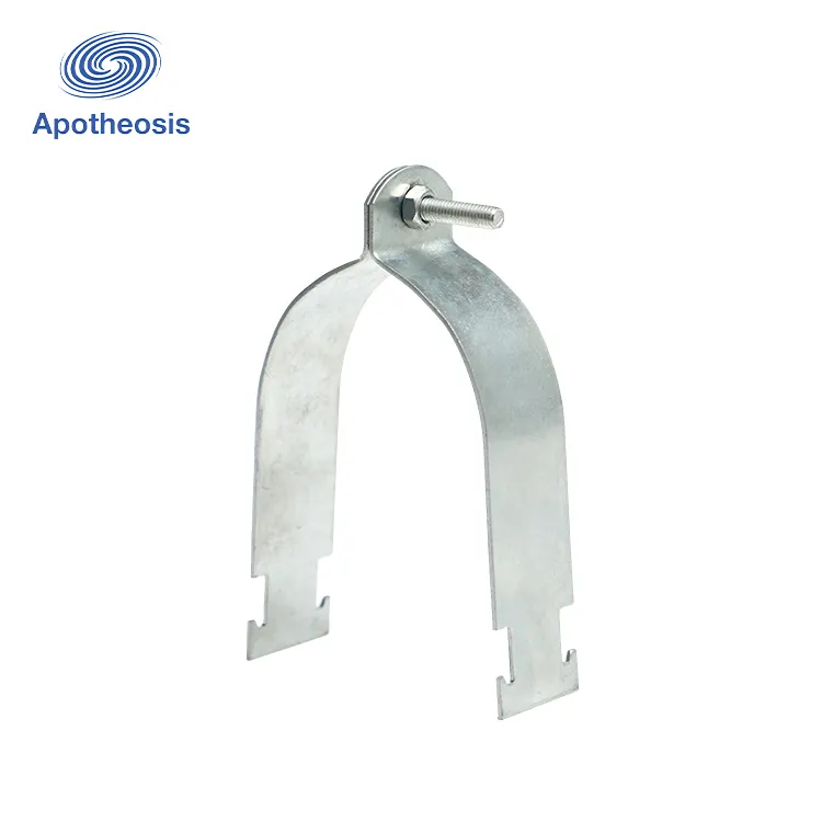 Stainless Steel Spring Fasteners Flat Metal U Clip Galvanized Pipe Clamps
