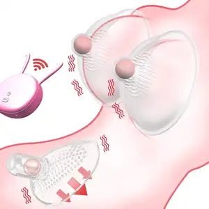 Remote Control Electric Breast Pump Enlargement Nipple Massage Vibrator Clits Stimulator Female Breast Pump Sex Toys For Women