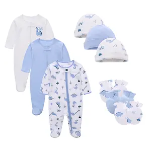 Pakaian Bayi Laki-laki Musim Dingin Kustom 1 Sampai 3 Tahun 3 Pak Topi Sarung Tangan Pakaian untuk Bayi Ritsleting Grosir Carters Pakaian Bayi