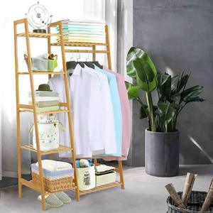 <span class=keywords><strong>Perchero</strong></span> <span class=keywords><strong>de</strong></span> bambú para niños para colgar diseño <span class=keywords><strong>de</strong></span> <span class=keywords><strong>escalera</strong></span> <span class=keywords><strong>de</strong></span> <span class=keywords><strong>madera</strong></span> <span class=keywords><strong>Perchero</strong></span> para ropa con 5 niveles - Product Image 2
