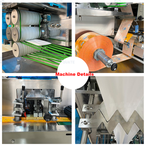 High Speed Automatic Wet <strong>Wipes</strong> Machine Single Pack Nonwoven Wet Tissue Cutting Packaging Line - Product Image 3