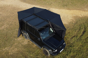 Auvent de voiture 4x4 rétractable, tente d'auvent de toit de voiture autoportante à 270 degrés pour le <span class=keywords><strong>camping</strong></span> en extérieur - Product Image 3