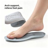 Semelles orthopédiques pour le soutien du métatarisque, soulagement de la pression sur l'avant-pied, coussinets souples, inserts quotidiens pour les pieds