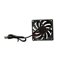 Ventilateur axial 8010 5V DC 80x80x10mm Moteur sans balais Ventilateur de refroidissement DC pour boîtier d'ordinateur