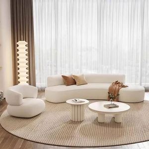Sofás seccionales elegantes minimalistas modernos para sala de estar apartamento Oficina Villa con relleno de esponja Woonkamer <span class=keywords><strong>Banken</strong></span> muebles - Product Image 5