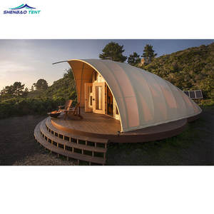 Di lusso eco resort PVDF esterno prefabbricata glamping mountain house hotel <span class=keywords><strong>tenda</strong></span> per il campeggio - Product Image 2
