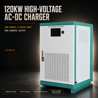 Convertisseur AC/DC industriel 120KW, 360V~530VAC, redresseur triphasé, alimentation 650-1500VDC, chargeur de batterie