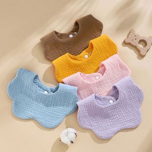 Baberos para Bebés, Baberos Absorbentes de Gasa de Algodón, Baberos Transpirables para Niños - Product Image 5
