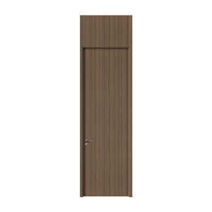 Puerta Interior Minimalista HC-9068, Puerta Abatible Manual para Dormitorio, Acabado en HPL Gris Estrellado - Product Image 6
