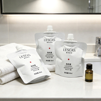 Sachets de lessive jetables personnalisés en gros, 30 ml, emballés individuellement, format voyage pour hôtels, motels, compagnies aériennes
