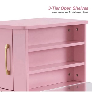 Moderno Salón <span class=keywords><strong>de</strong></span> Arte portátil Rosa tecnología uñas escritorio muebles manicura uñas mesas - Product Image 5
