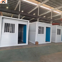 Conteneurs de bureau et logements modulaires pliables de luxe préfabriqués de 20 pieds de haute qualité en provenance de Chine
