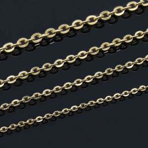 Cadena de Acero Inoxidable Clásica Universal al por Mayor, Cadena de Eslabones Versátil para DIY con Características de Cadena Cruzada - Product Image 2