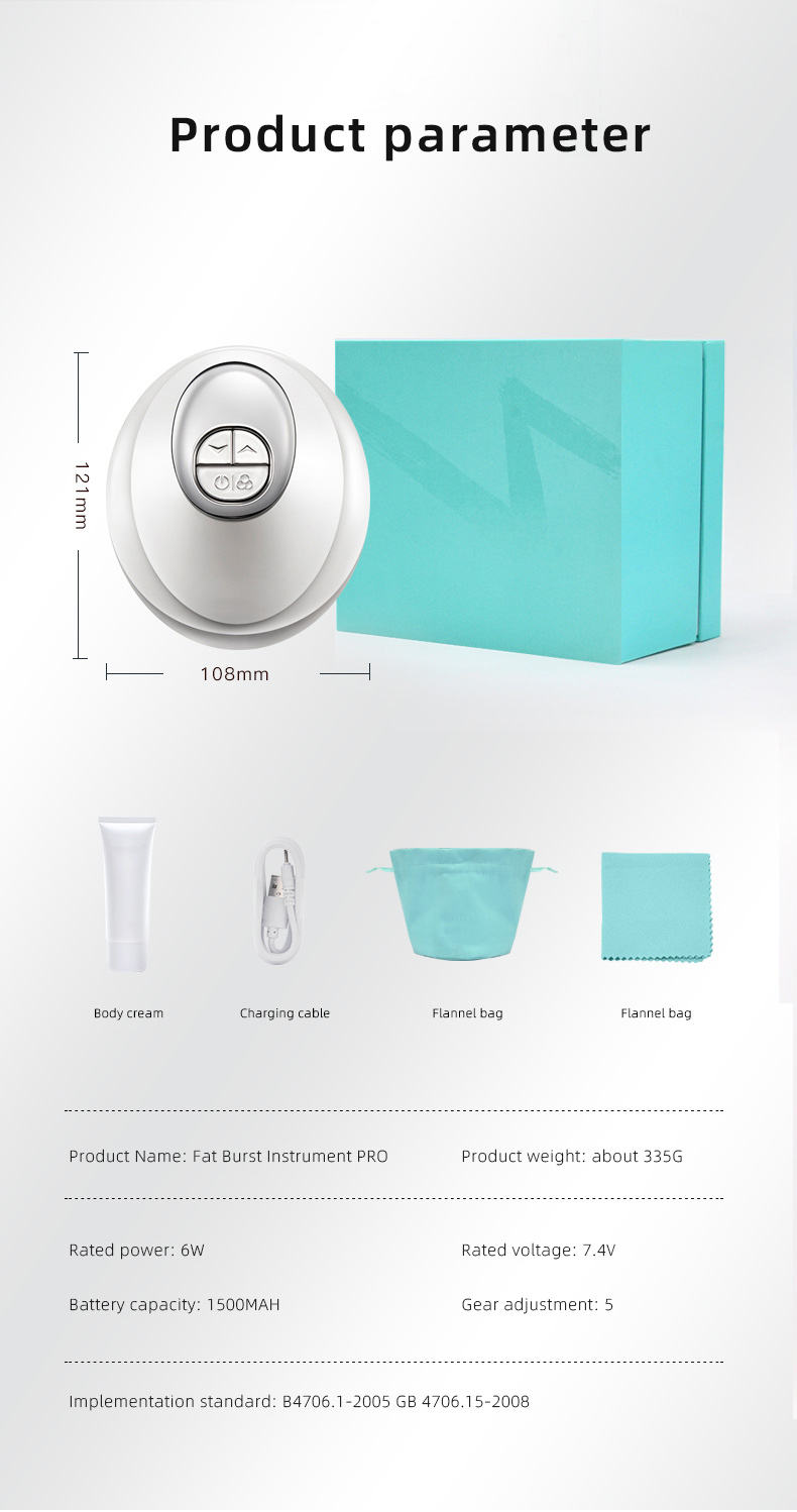 ORANGLES Portable RF Skin Scrubber & Body Slimming Device | Multifunctional Ultrasonic RF Beauty Tool with 4 Modes for Cellulite Removal, Fat Burning & Skin Tightening – Home Use Electric Facial Massager (Qatar) - detailed closeup view - illustrating benefits - Image 3 of 6 | created for all | Shop Portable RF Skin Scrubber & Body Slimming Device | Multifunctional Ultrasonic RF Beauty Tool with 4 Modes for Cellulite Removal, Fat Burning & Skin Tightening – Home Use Electric Facial Massager (Qatar) North Carolina | Free Shipping ORANGLES