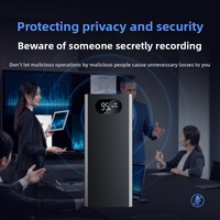 2026 Anti-Enregistrement Jammer Dispositif d'Interférence Audio Contre l'Enregistrement et l'Écoute clandestine Empêche l'Enregistrement Vocal par Téléphone Mobile