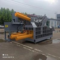Compacteur hydraulique automatique de ferraille avec moteur et pompe pour presse à balles de canettes en aluminium et de ferraille et briquetage