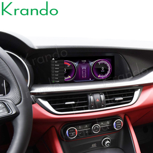 Système <span class=keywords><strong>de</strong></span> navigation automobile Android Krando 13.0 pour <span class=keywords><strong>Alfa</strong></span> <span class=keywords><strong>Romeo</strong></span> <span class=keywords><strong>Stelvio</strong></span> 2017-2024 lecteur d'autoradio GPS stéréo Audio sans fil Carplay - Product Image 2